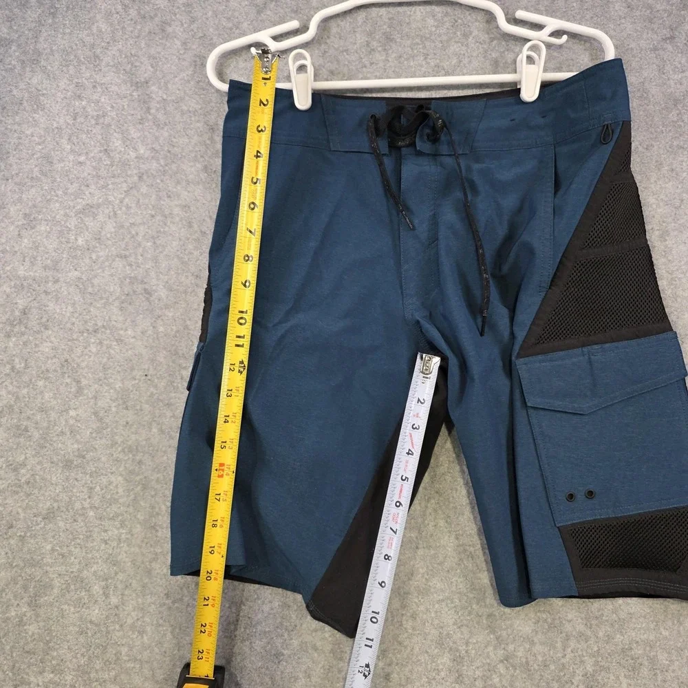 Pelagic Swim Trunks Mens 30 Blue FX 90‎ Tactical Board Shorts Offshore Fishing